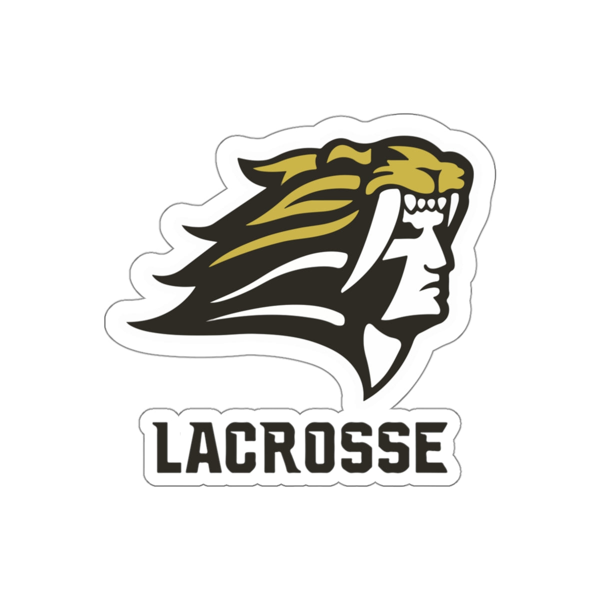 Kuna Lacrosse Die-Cut Sticker