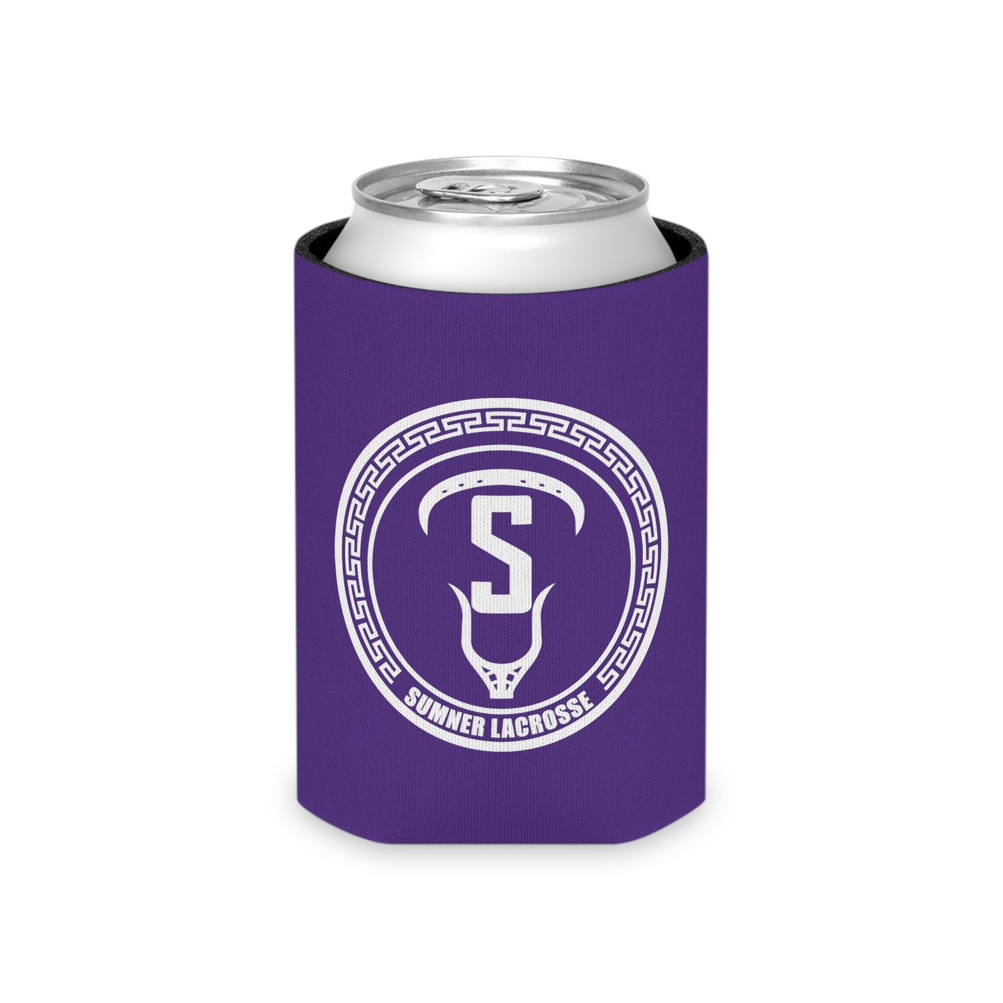 Sumner Spartans Lacrosse Can Cooler 3-pack