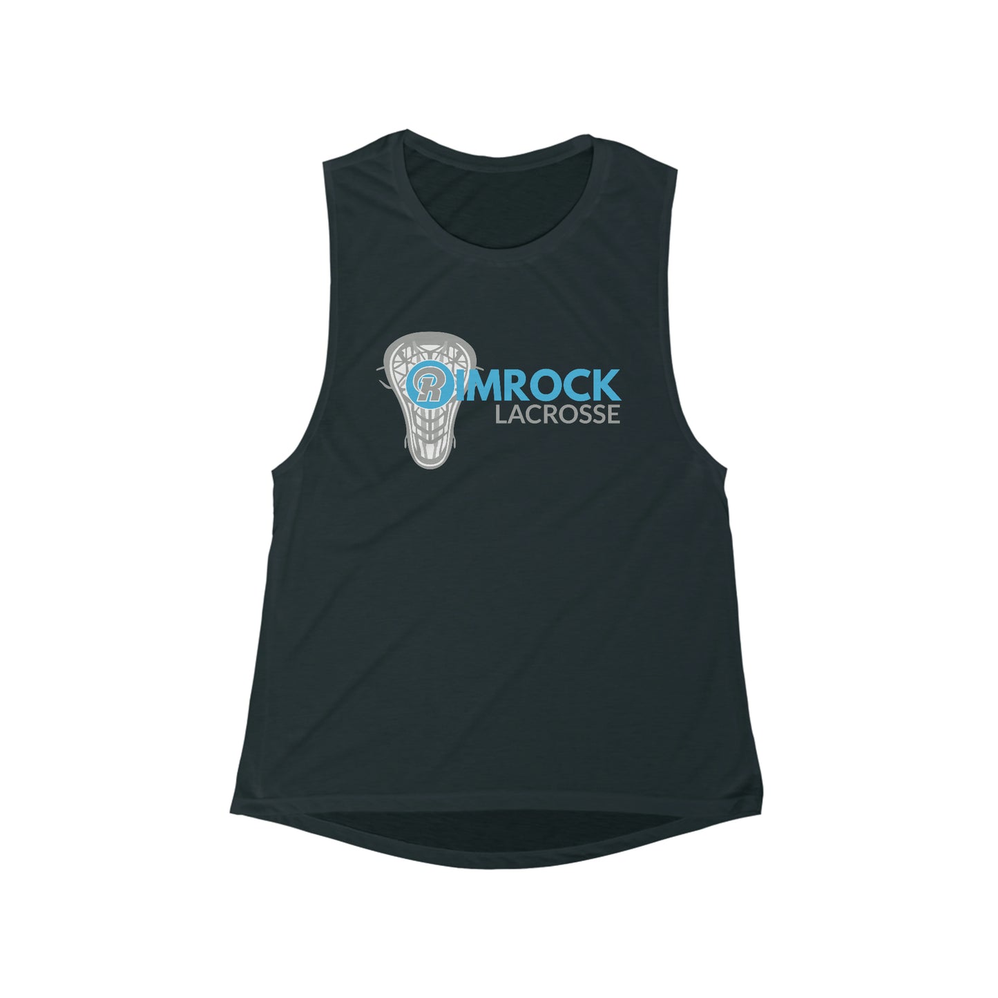 Women's Rimrock Lacrosse Bella + Canvas Flowy Scoop Muscle Tank