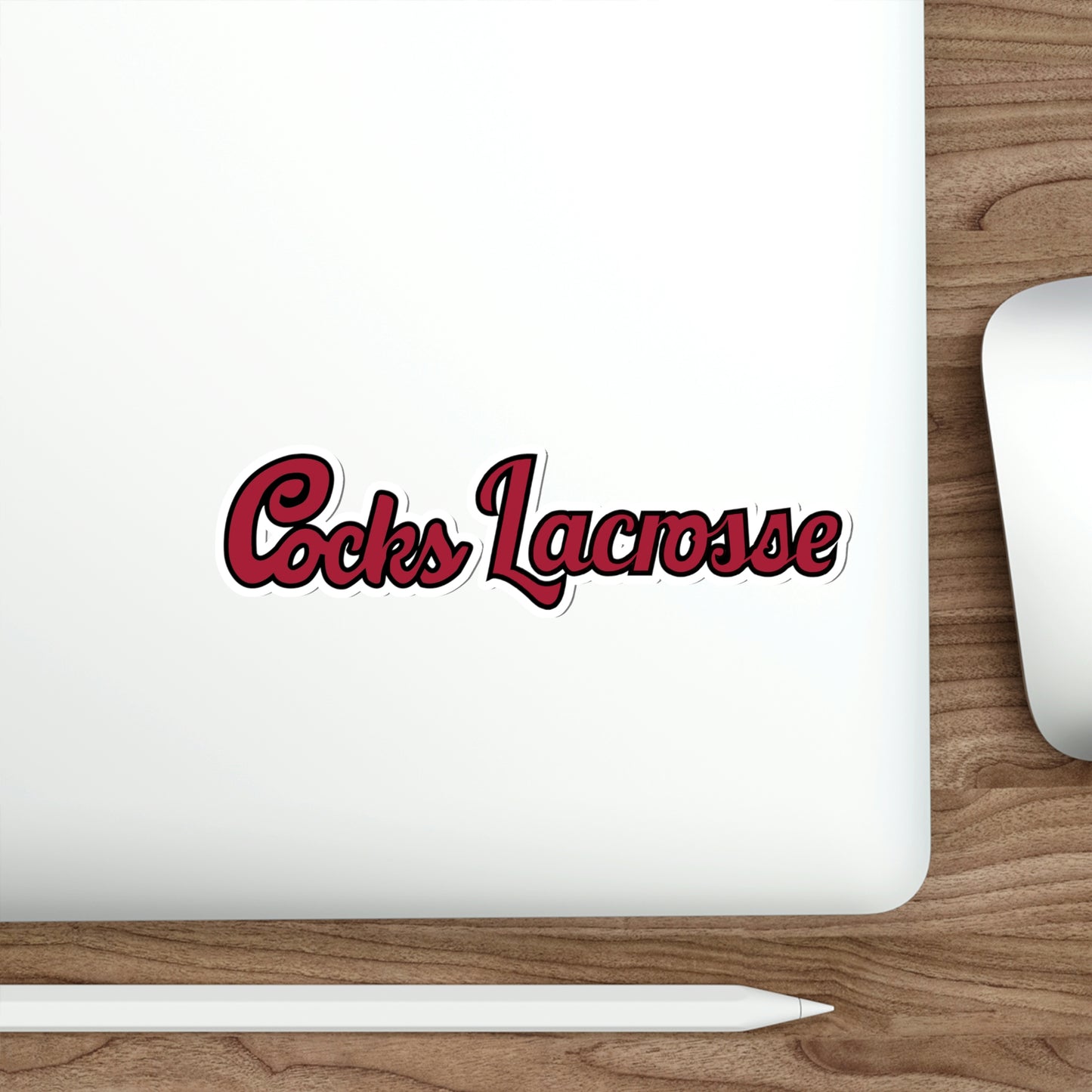 Gamecocks Lacrosse Die-Cut Stickers