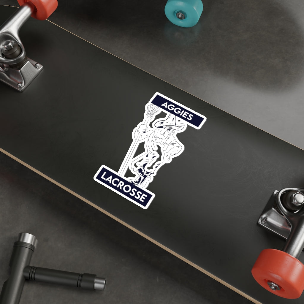 Aggies Lacrosse Die-Cut Sticker