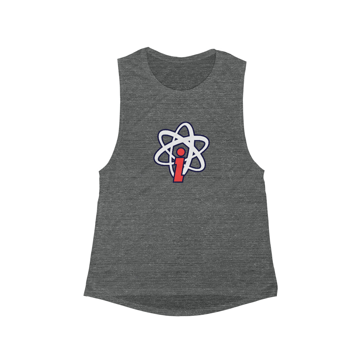 Women's Isotopes Lacrosse Flowy Scoop Muscle Tank