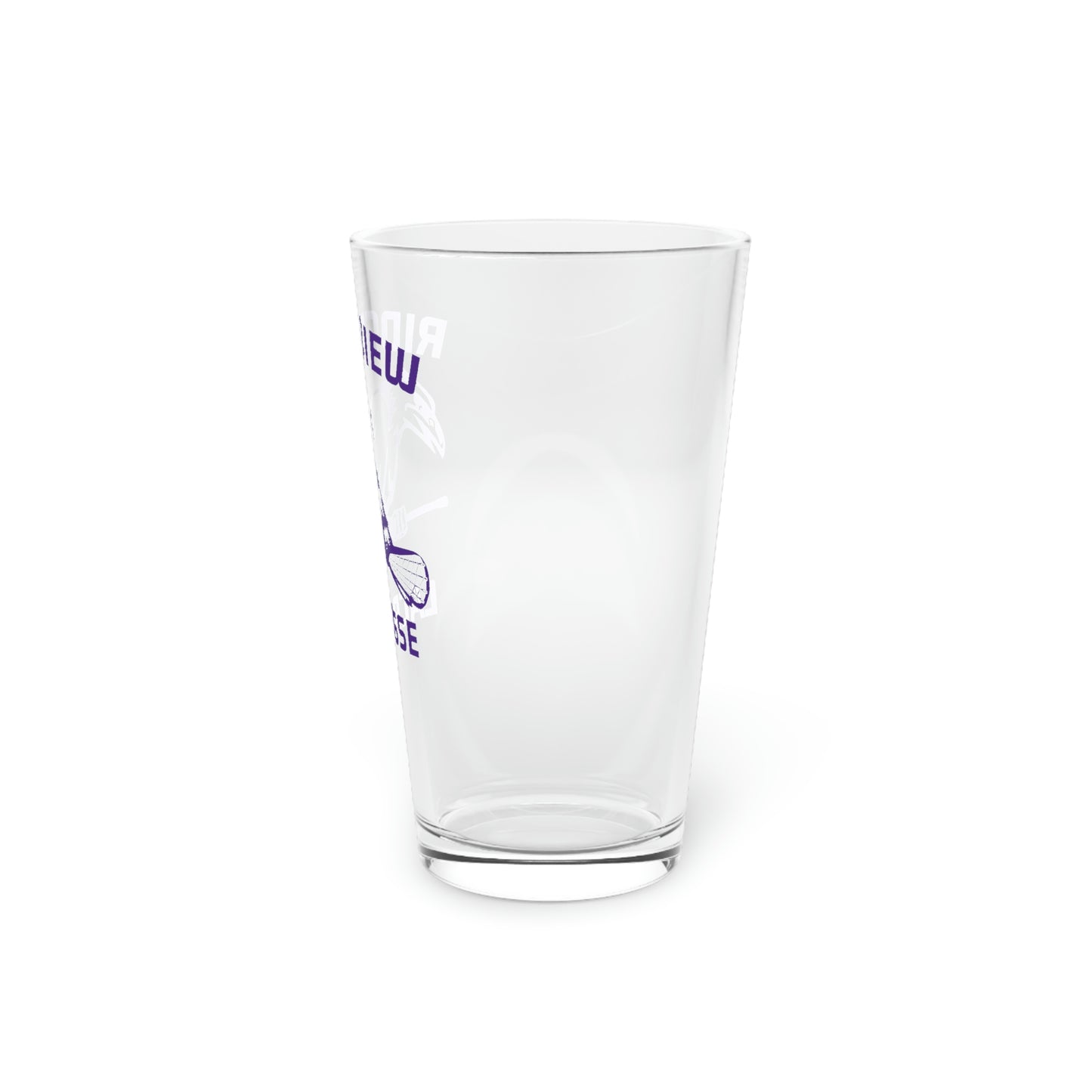 Ridgeview Lacrosse Pint Glass - 16oz