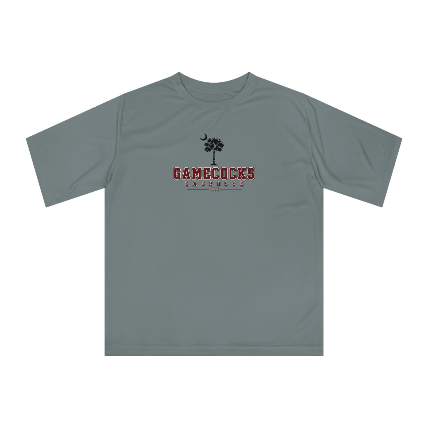 Adult Gamecocks Lacrosse Team 365 Zone Performance T-shirt