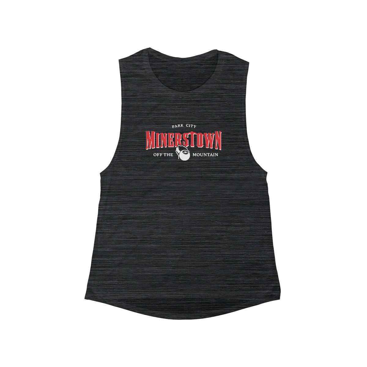 Women's Minerstown Bella + Canvas Flowy Scoop Muscle Tank