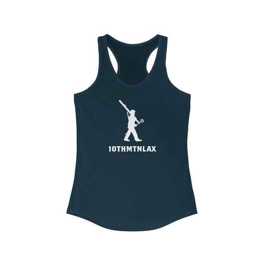 Women's 10th Mountain Lacrosse Bella + Canvas Racerback Tank