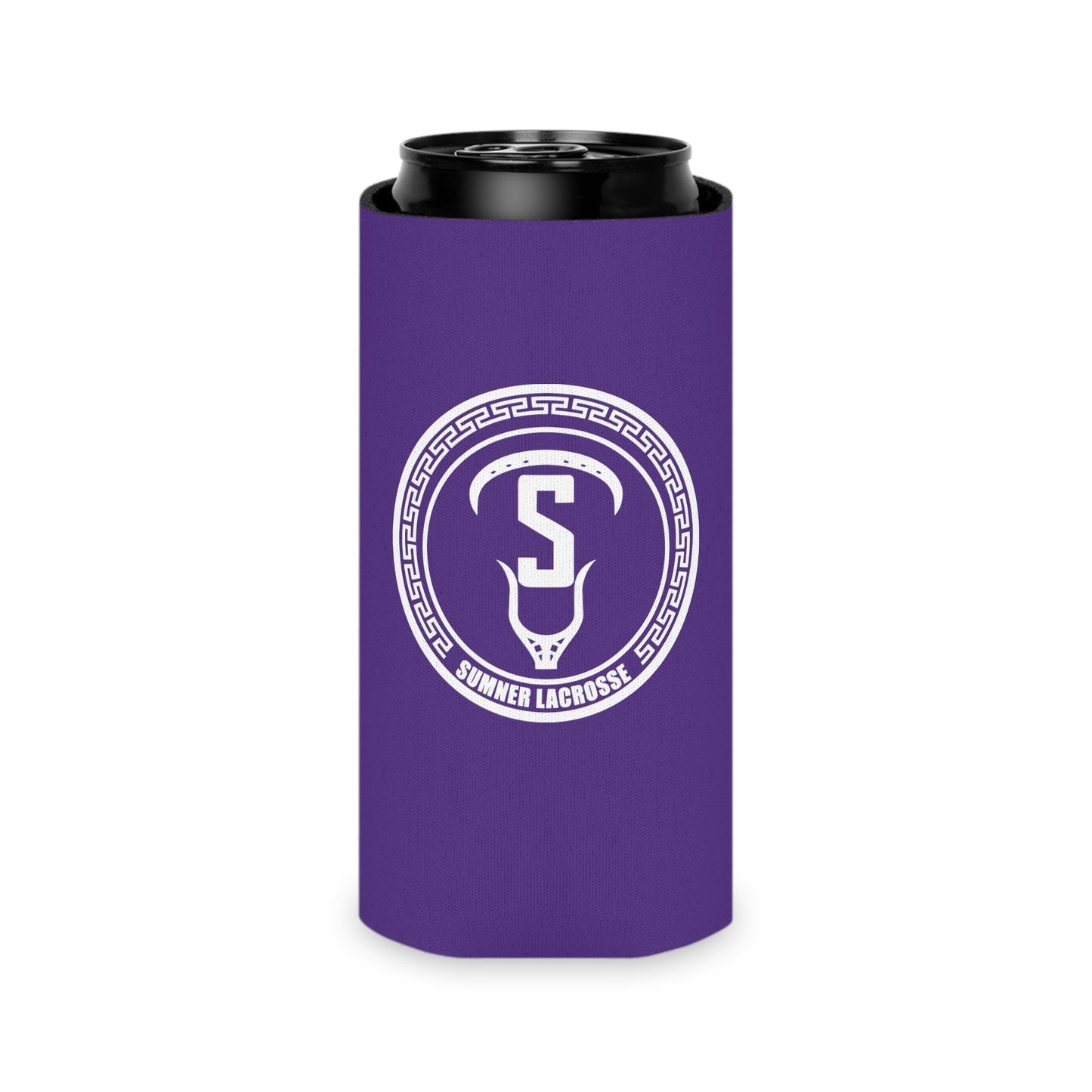 Sumner Spartans Lacrosse Can Cooler 3-pack