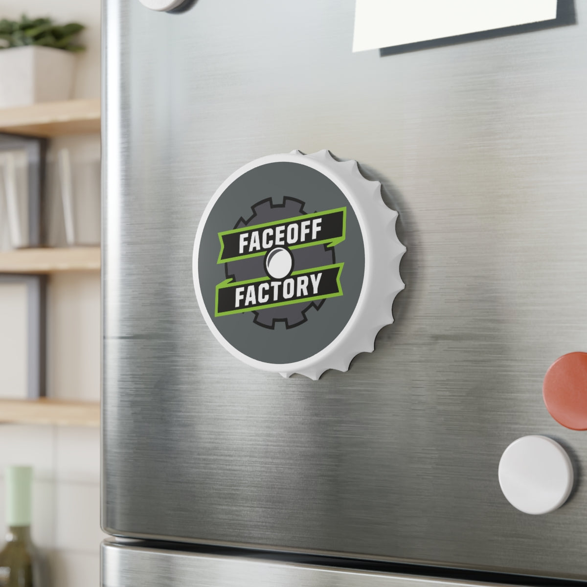 Faceoff Factory Bottle Opener