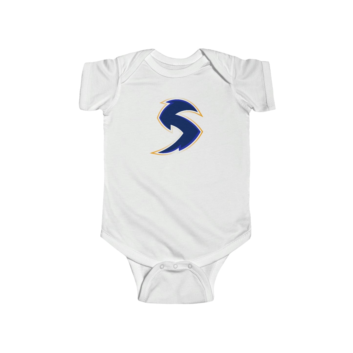 Infant Salt Lake Storm Lacrosse Rabbit Skins Onesie