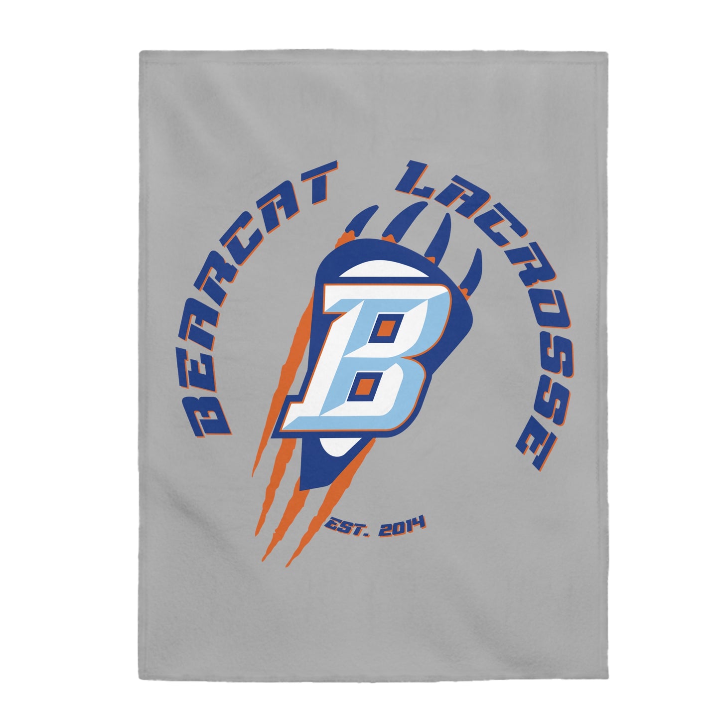 Billing Bearcats Lacrosse Velveteen Plush Blanket