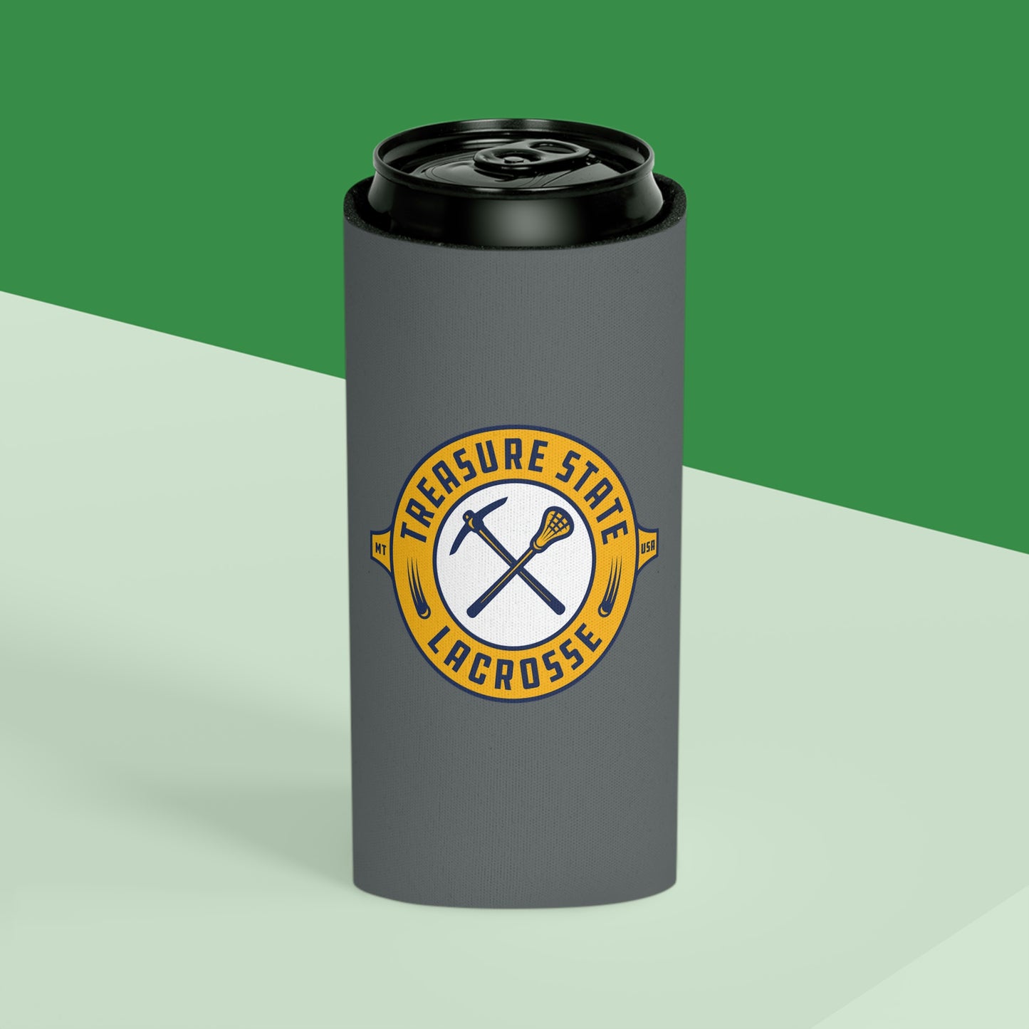 Treasure State Lacrosse Can Cooler 3-pack