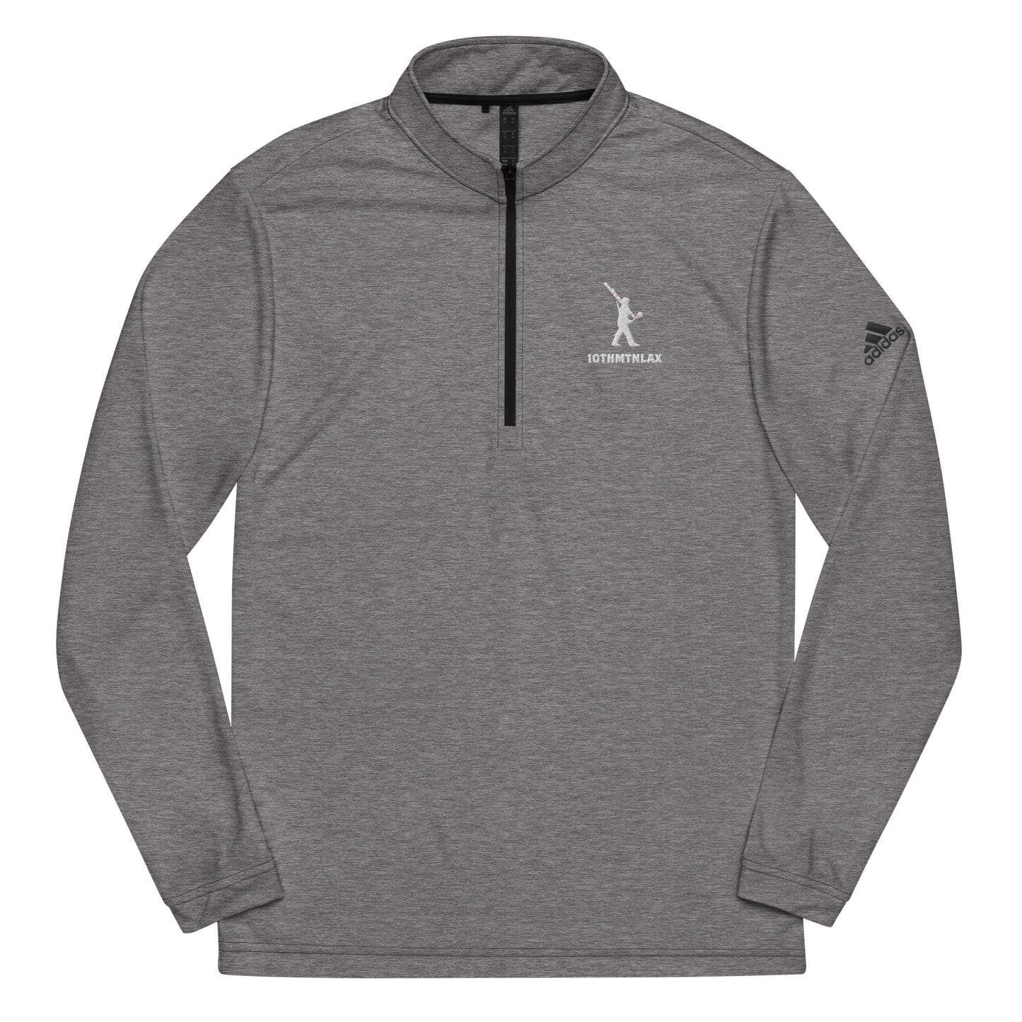Adult 10th Mountain Lacrosse Adidas Quarter Zip Pullover