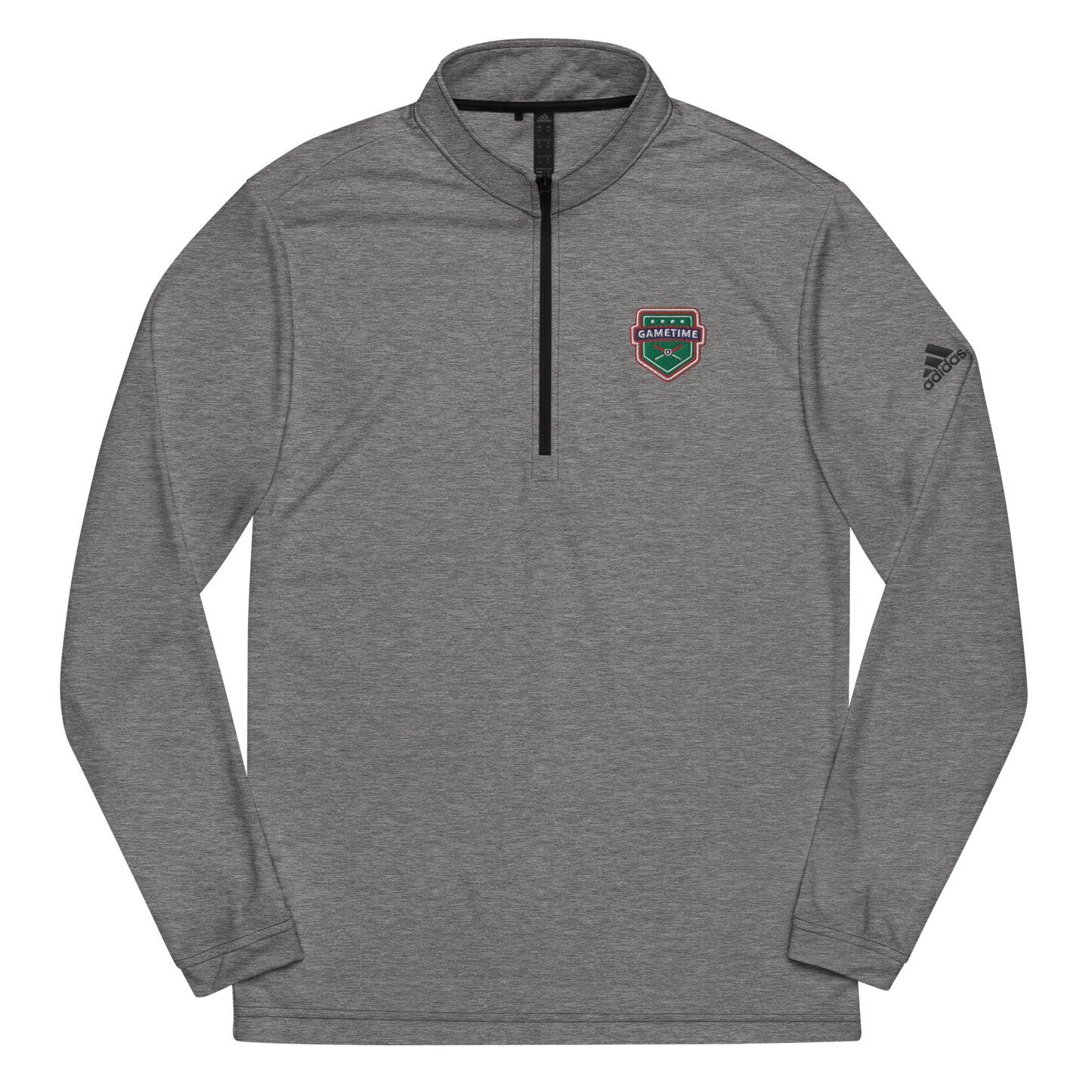 Adult Gametime Baseball Club Adidas Quarter Zip Pullover