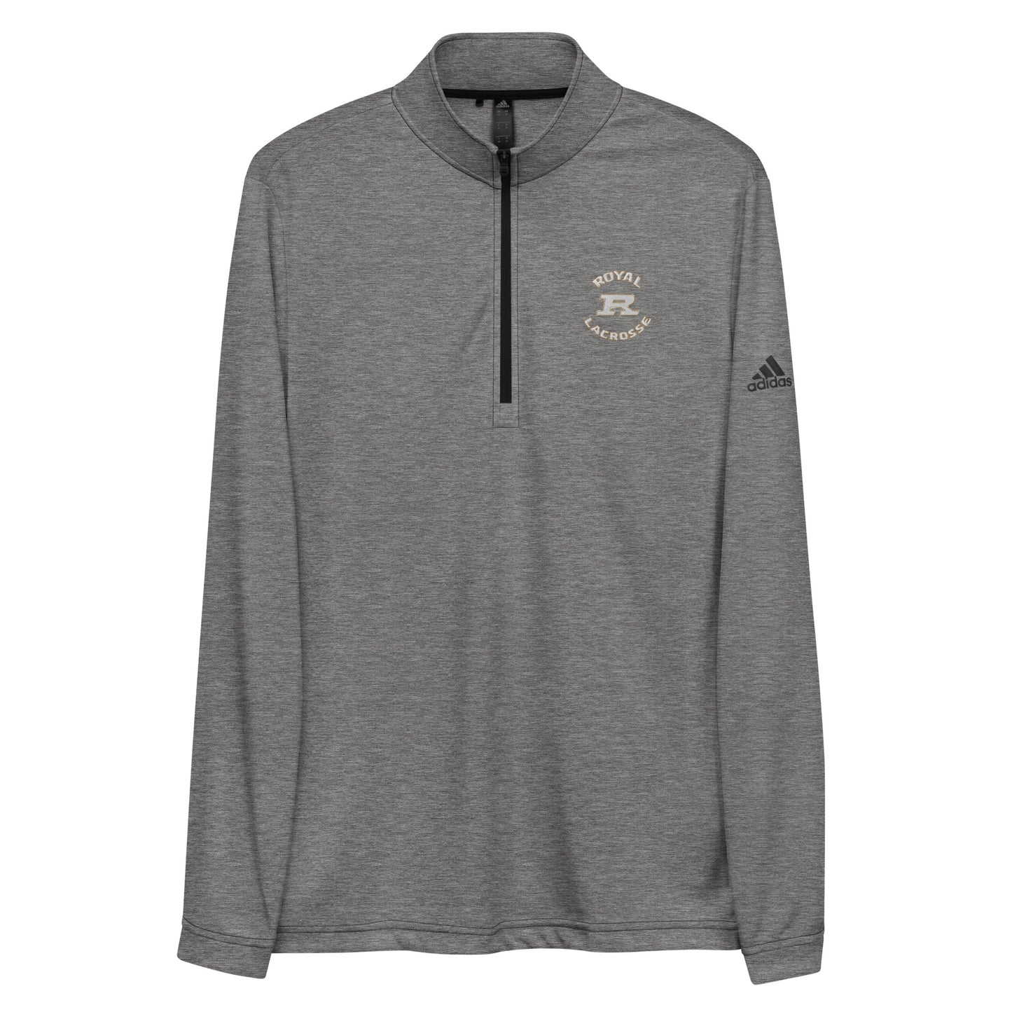 Adult Royal HS Lacrosse Adidas Quarter Zip Pullover