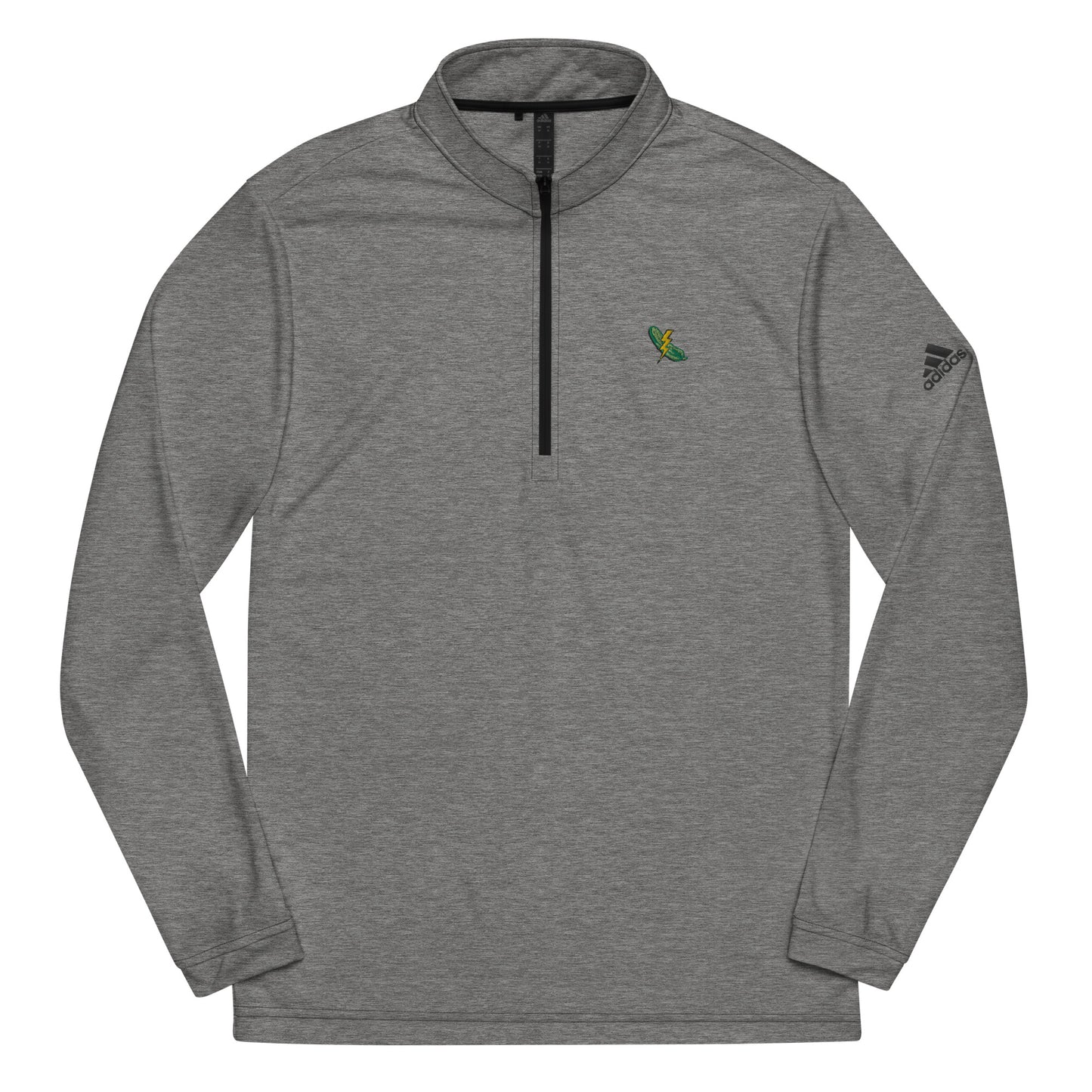 Adult Electric Pickle Experience Adidas Quarter Zip Pullover