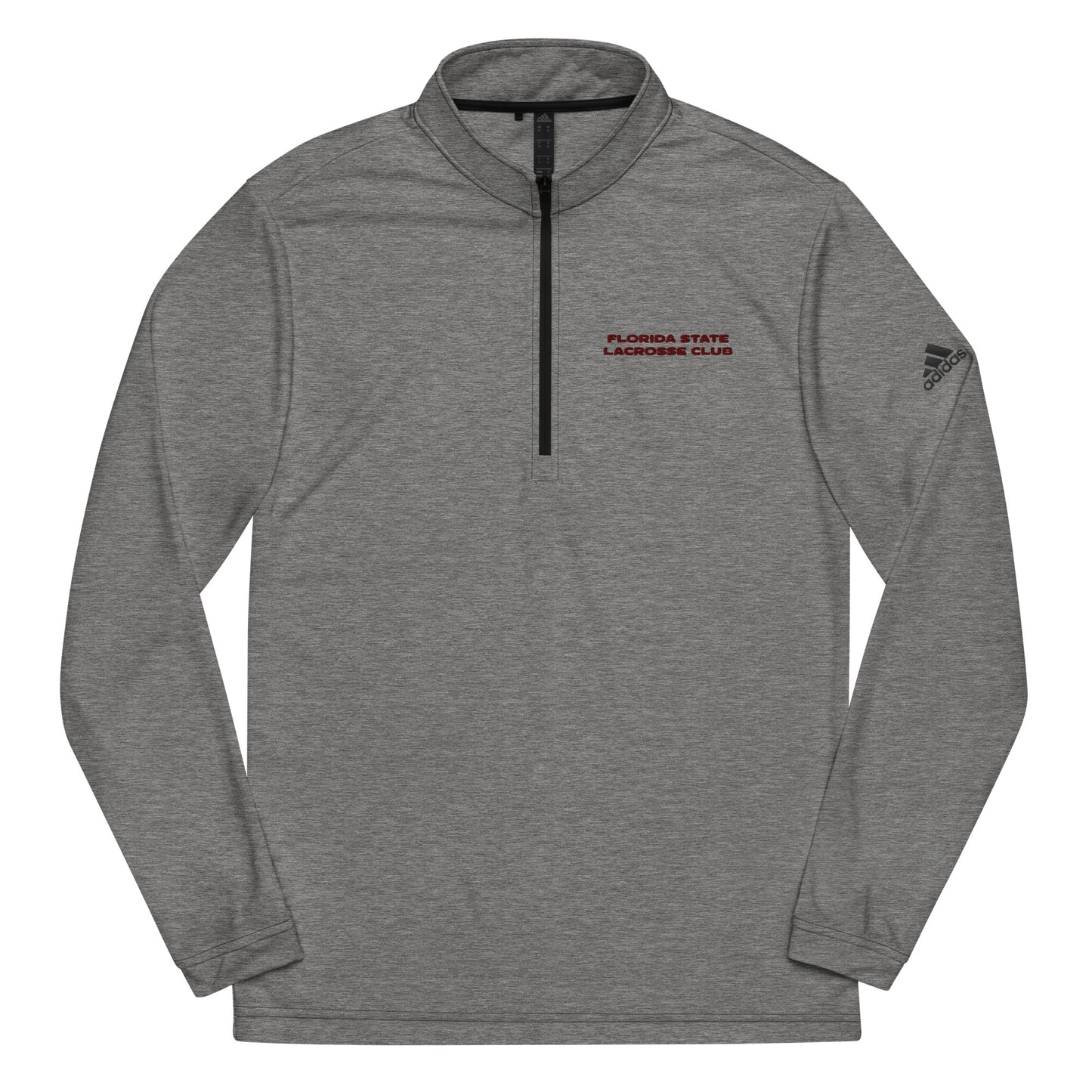 Adult FSU Lacrosse Adidas Quarter Zip Pullover