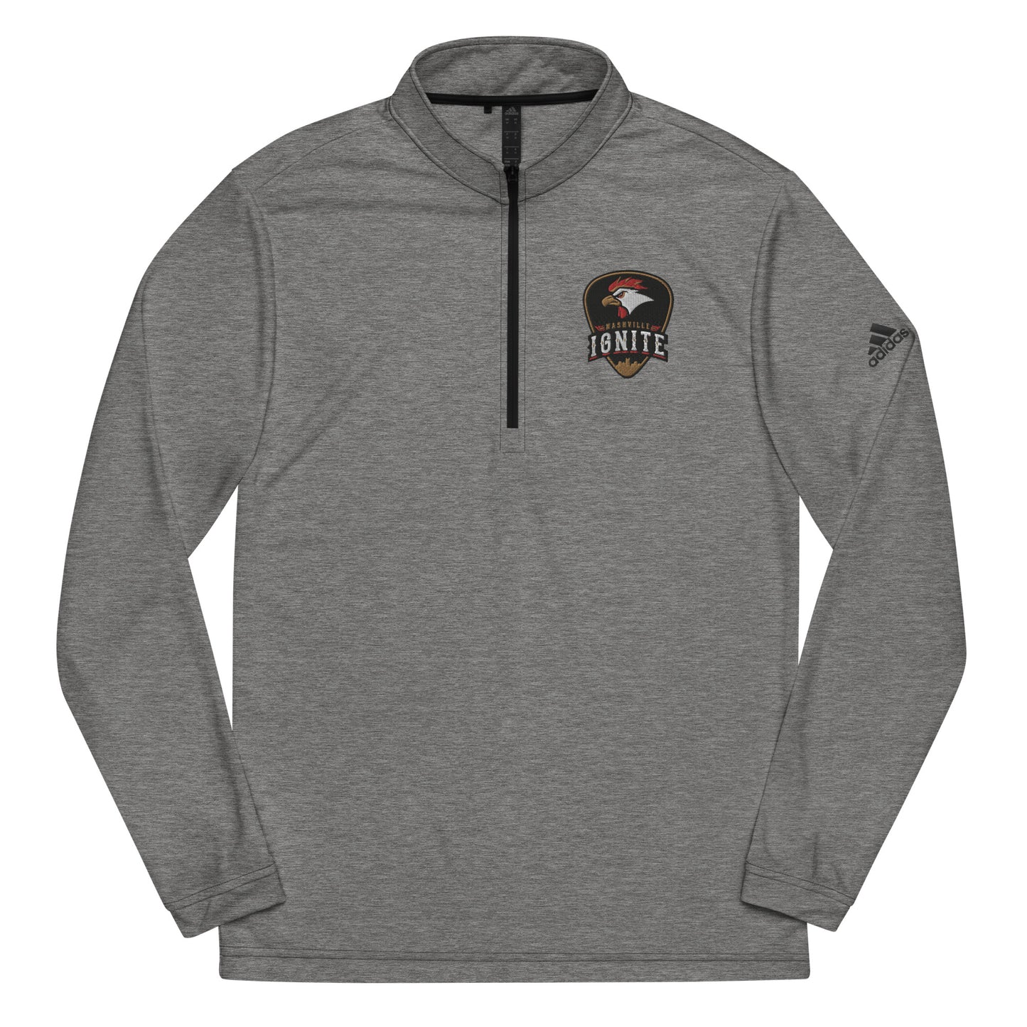Adult Nashville Ignite Adidas Quarter Zip Pullover