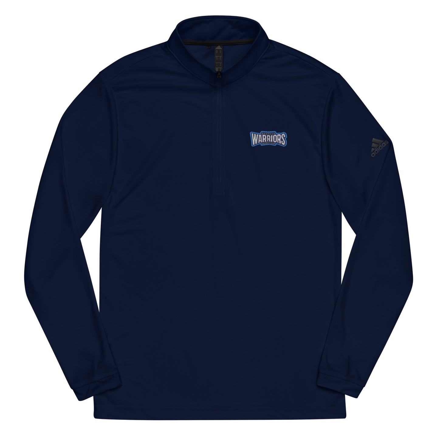 Adult Seattle Warriors Lacrosse Adidas Quarter Zip Pullover