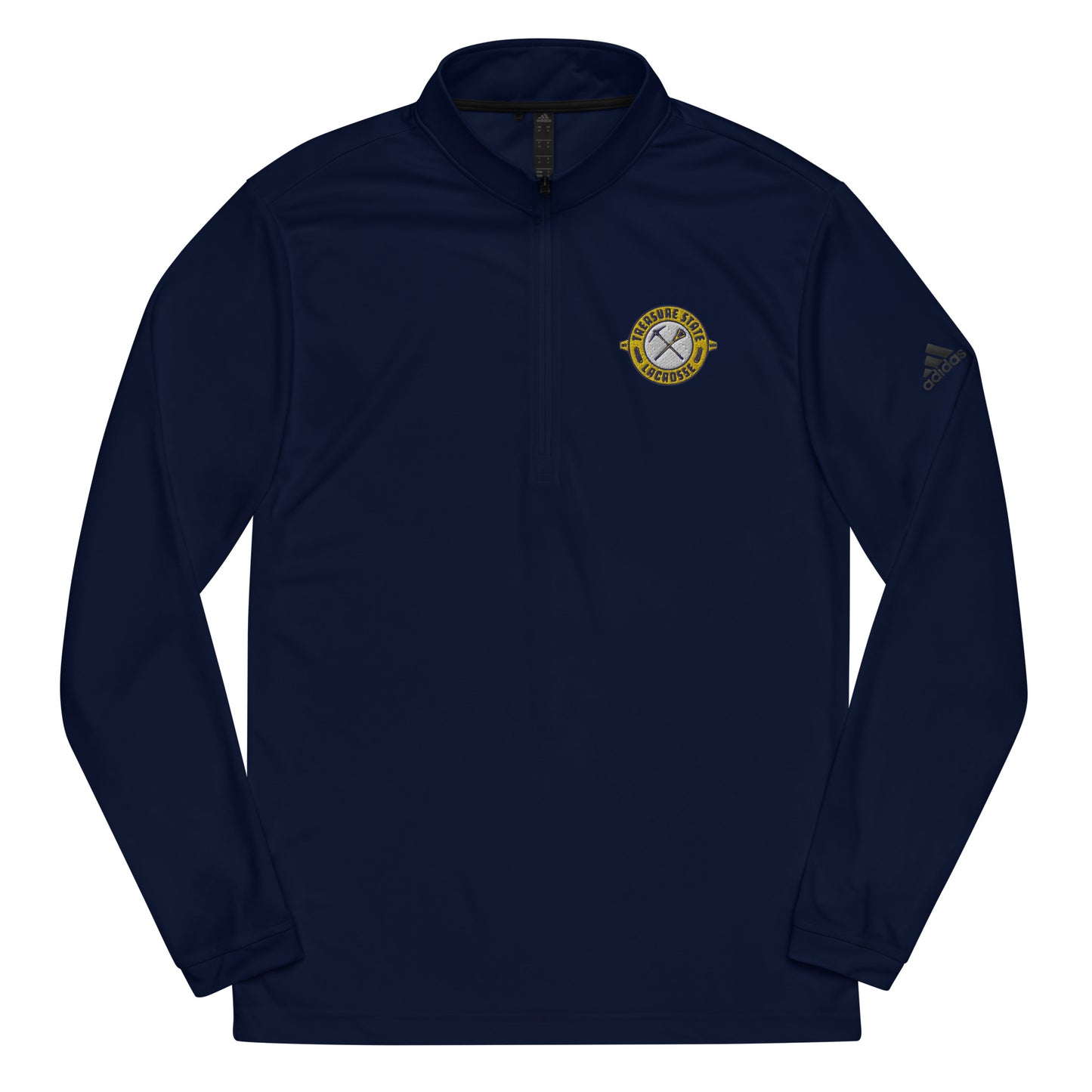 Adult Treasure State Lacrosse Adidas Quarter Zip Pullover