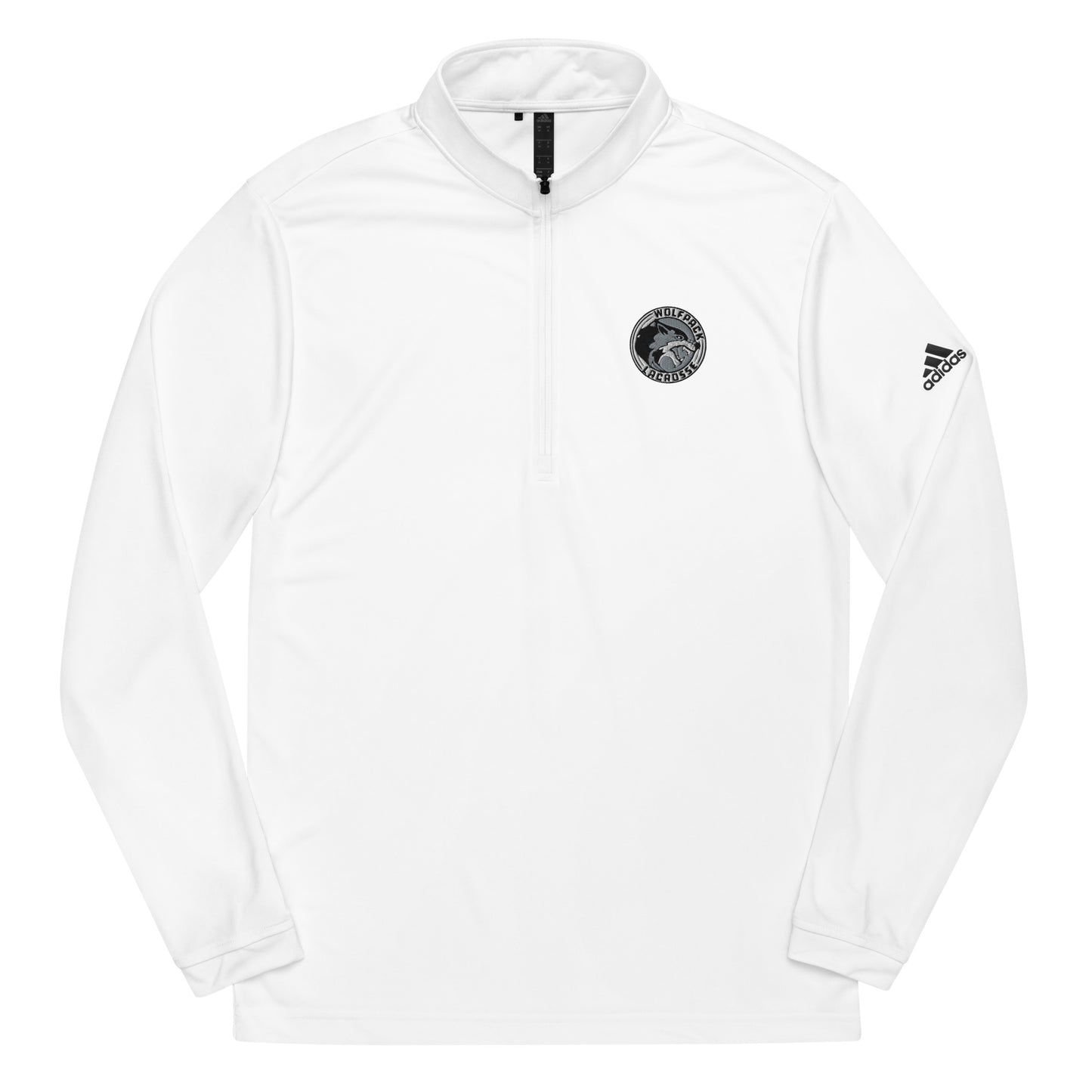 Adult Wolfpack Lacrosse Adidas Quarter Zip Pullover