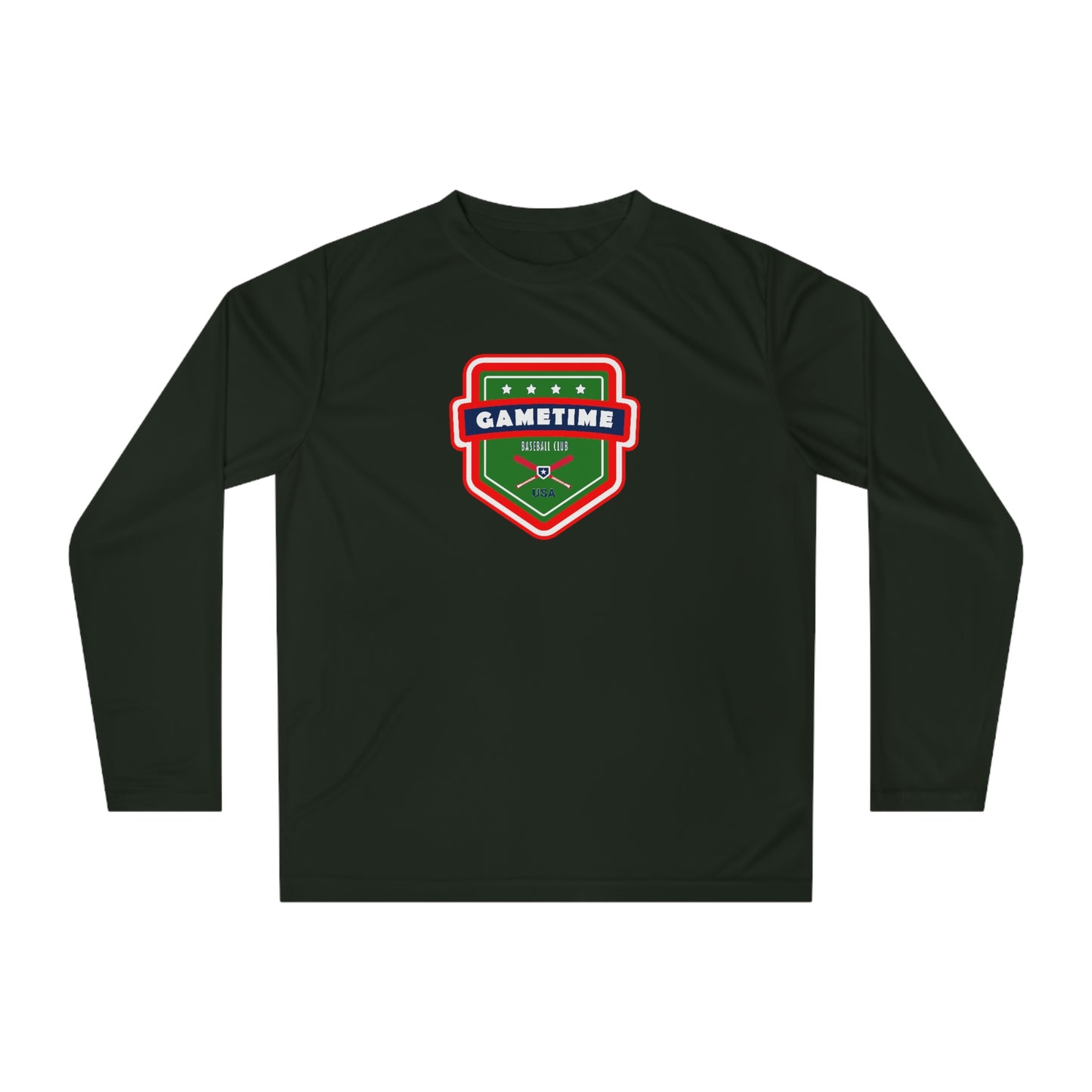 Adult Gametime Baseball Club Team 365 Performance Long Sleeve Shirt