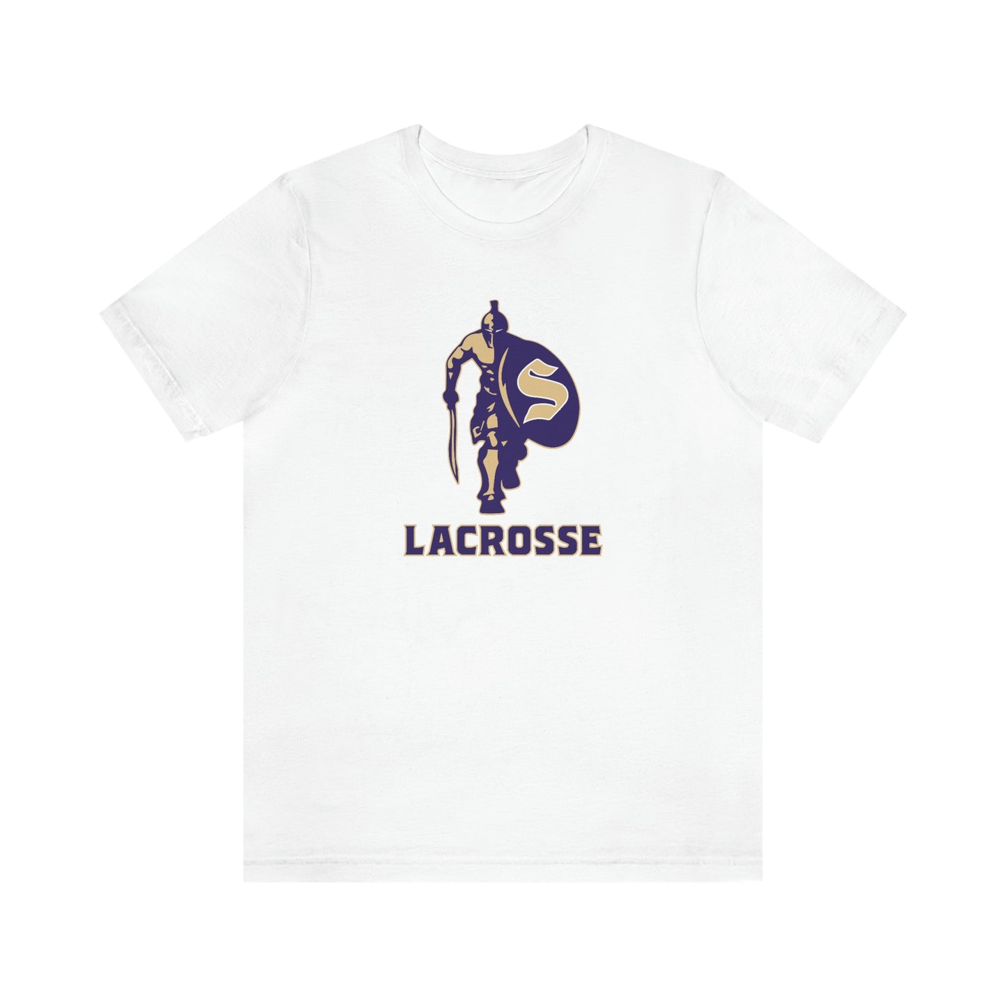 Adult Sumner Spartans Lacrosse Bella + Canvas Short Sleeve Cotton Tee