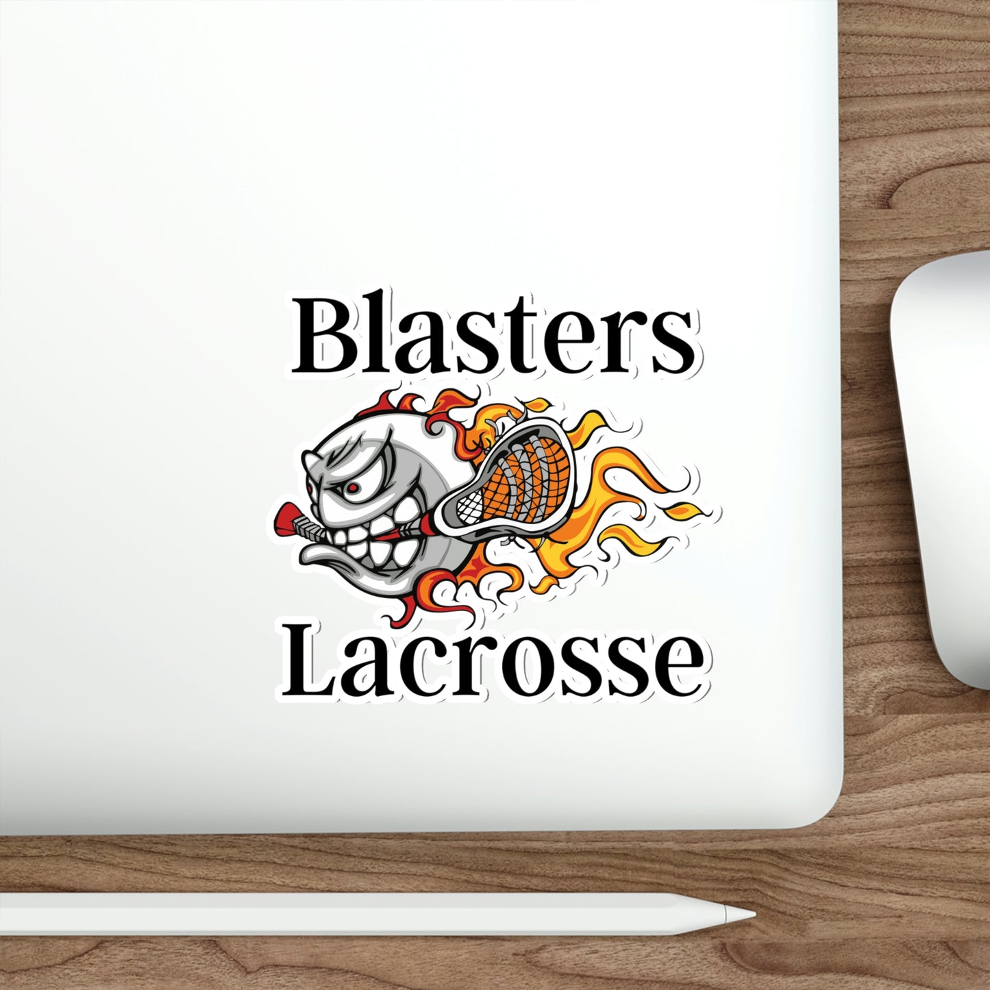 Blasters MS Lacrosse Die-Cut Stickers