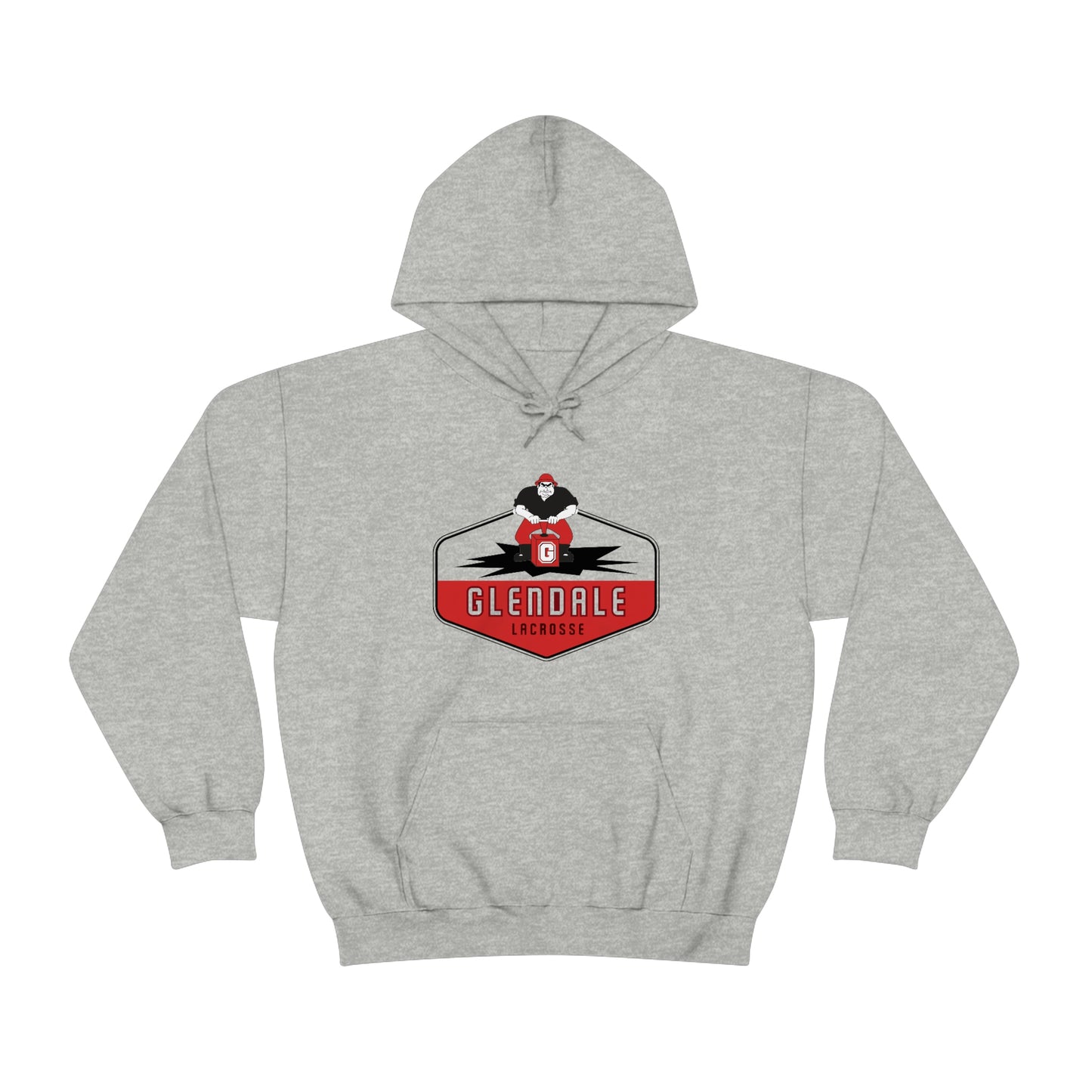 Adult Glendale HS Lacrosse Gildan Heavy Blend™ Hooded Sweatshirt