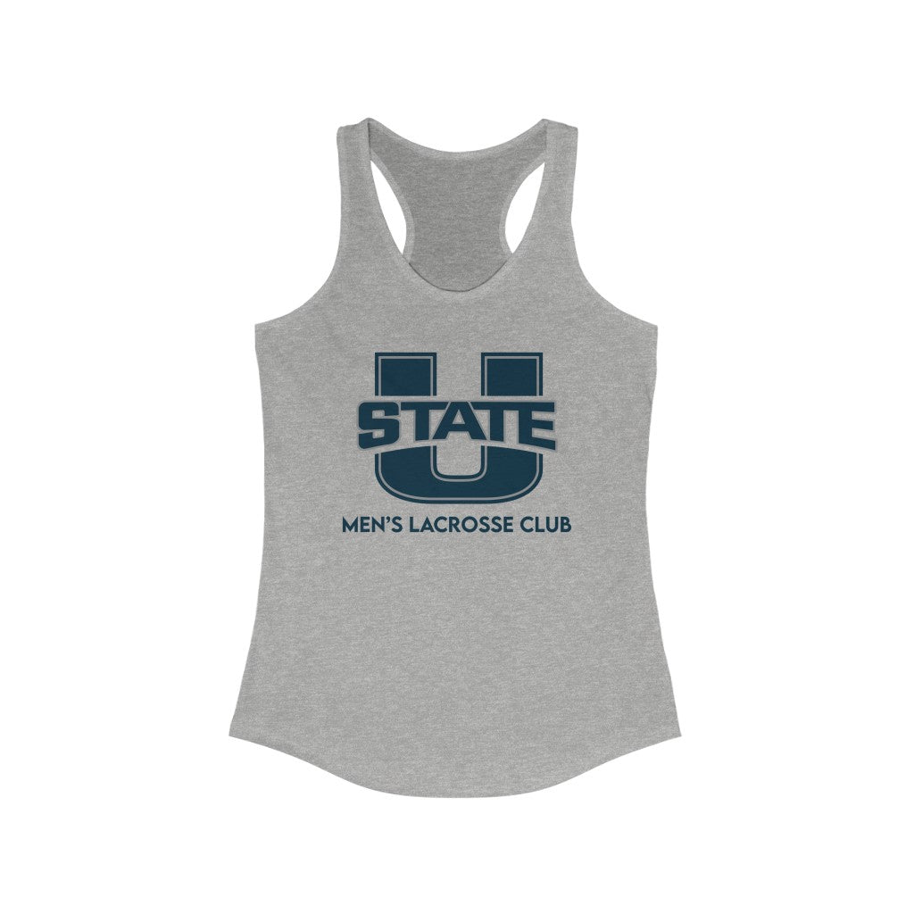 Women's USU Lacrosse Racerback Tank