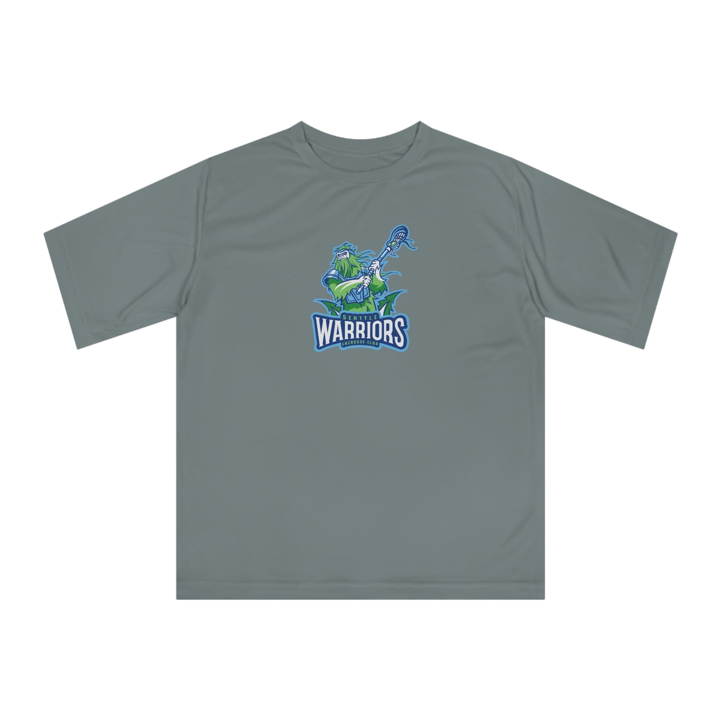 Adult Seattle Warriors Lacrosse Zone Performance T-shirt