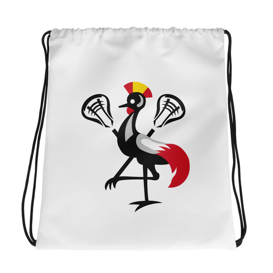 Uganda Lacrosse Drawstring Bag
