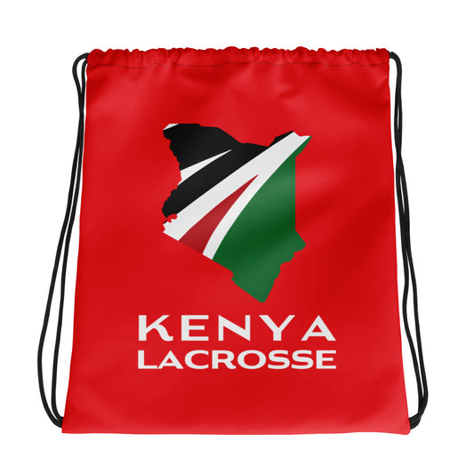 Kenya Lacrosse Drawstring Bag