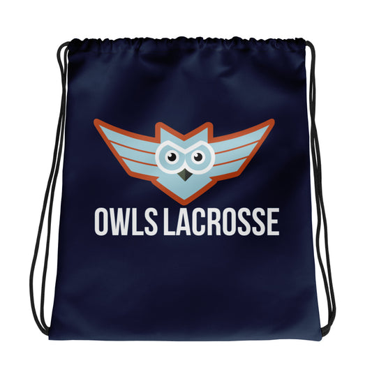 OWLS Lacrosse Drawstring bag