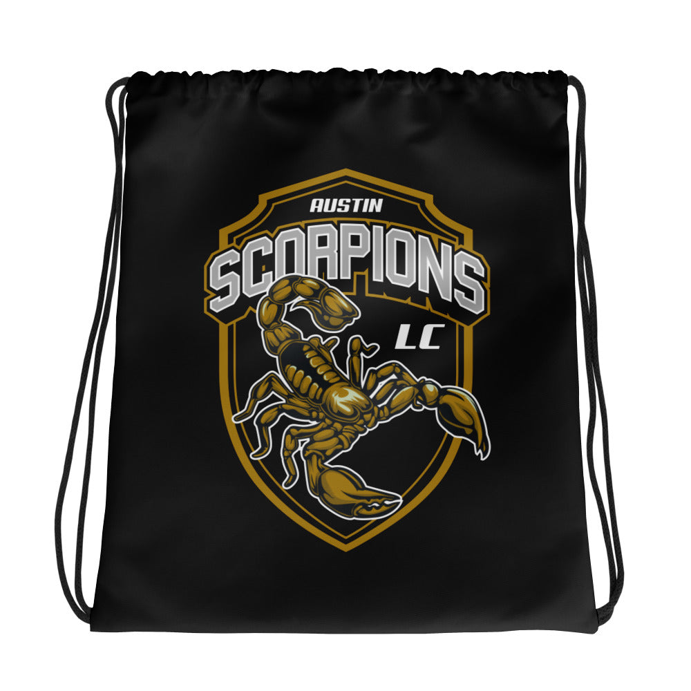 Austin Scorpions Drawstring Bag