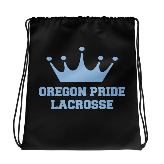 Oregon Pride Lacrosse Drawstring Bag