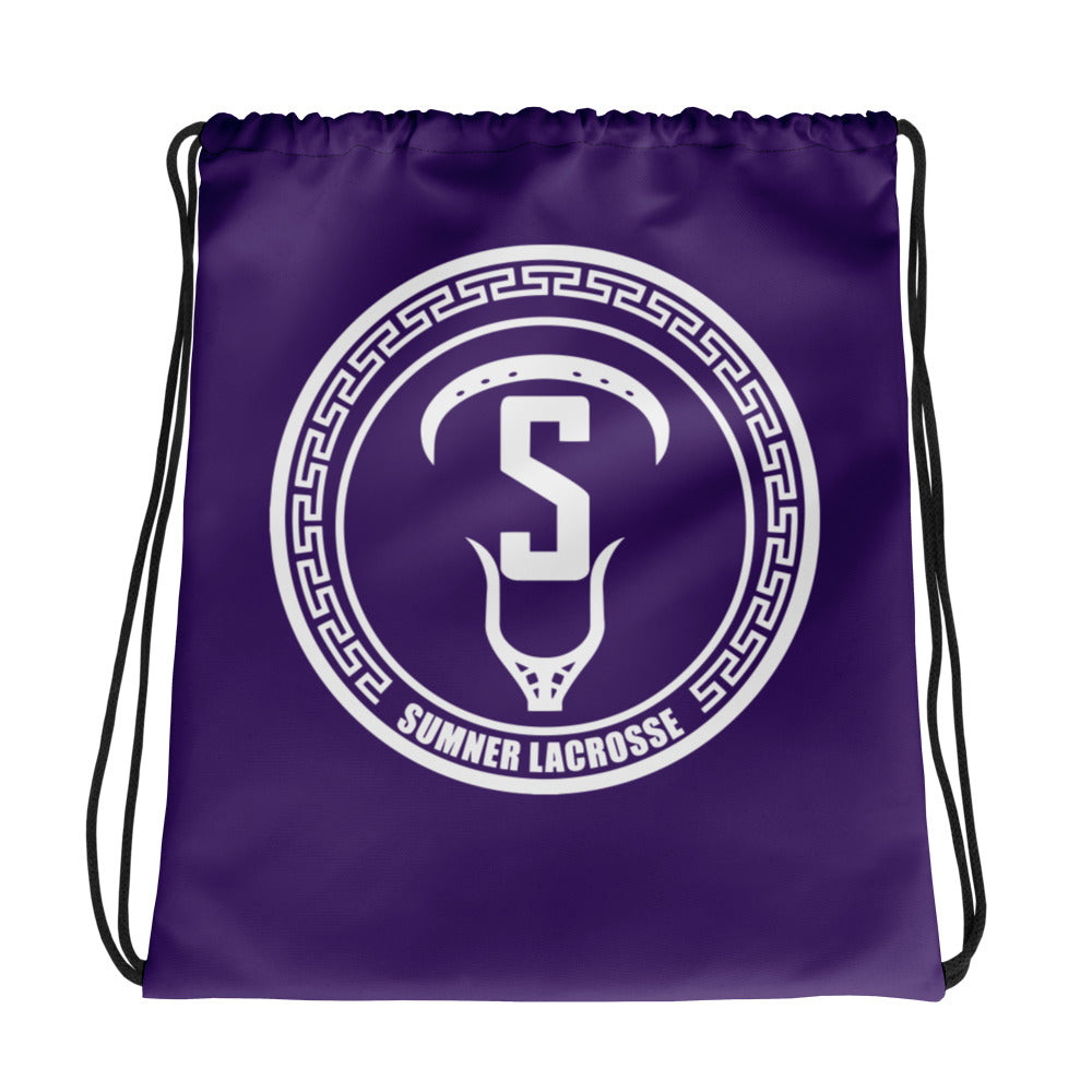 Sumner Spartans Lacrosse Drawstring Bag