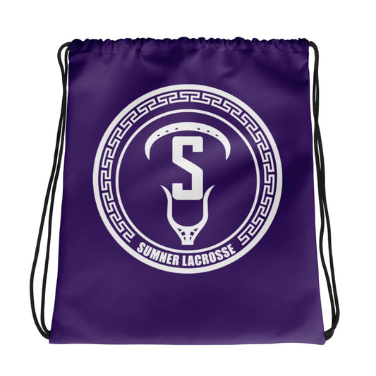 Sumner Spartans Lacrosse Drawstring Bag
