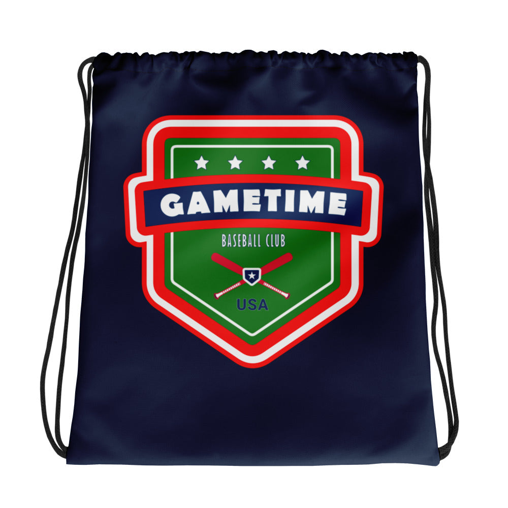 Gametime Baseball Club Drawstring Bag