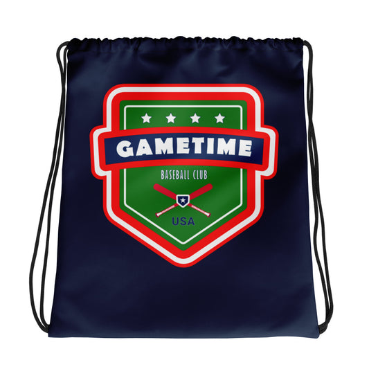 Gametime Baseball Club Drawstring Bag