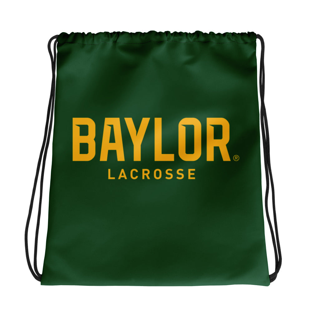 Baylor Lacrosse Drawstring Bag
