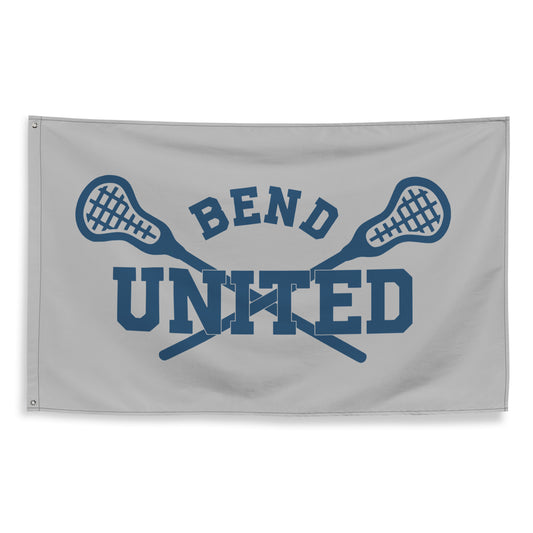Bend United Lacrosse Wall Flag