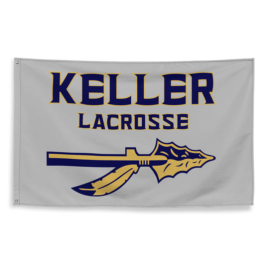 Keller Lacrosse Wall Flag