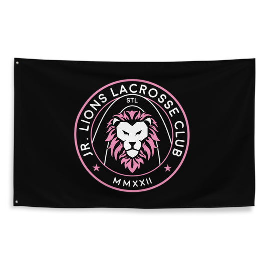 Jr. Lions Lacrosse Wall Flag