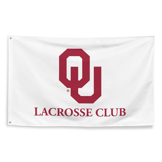 Oklahoma University Lacrosse Wall Flag
