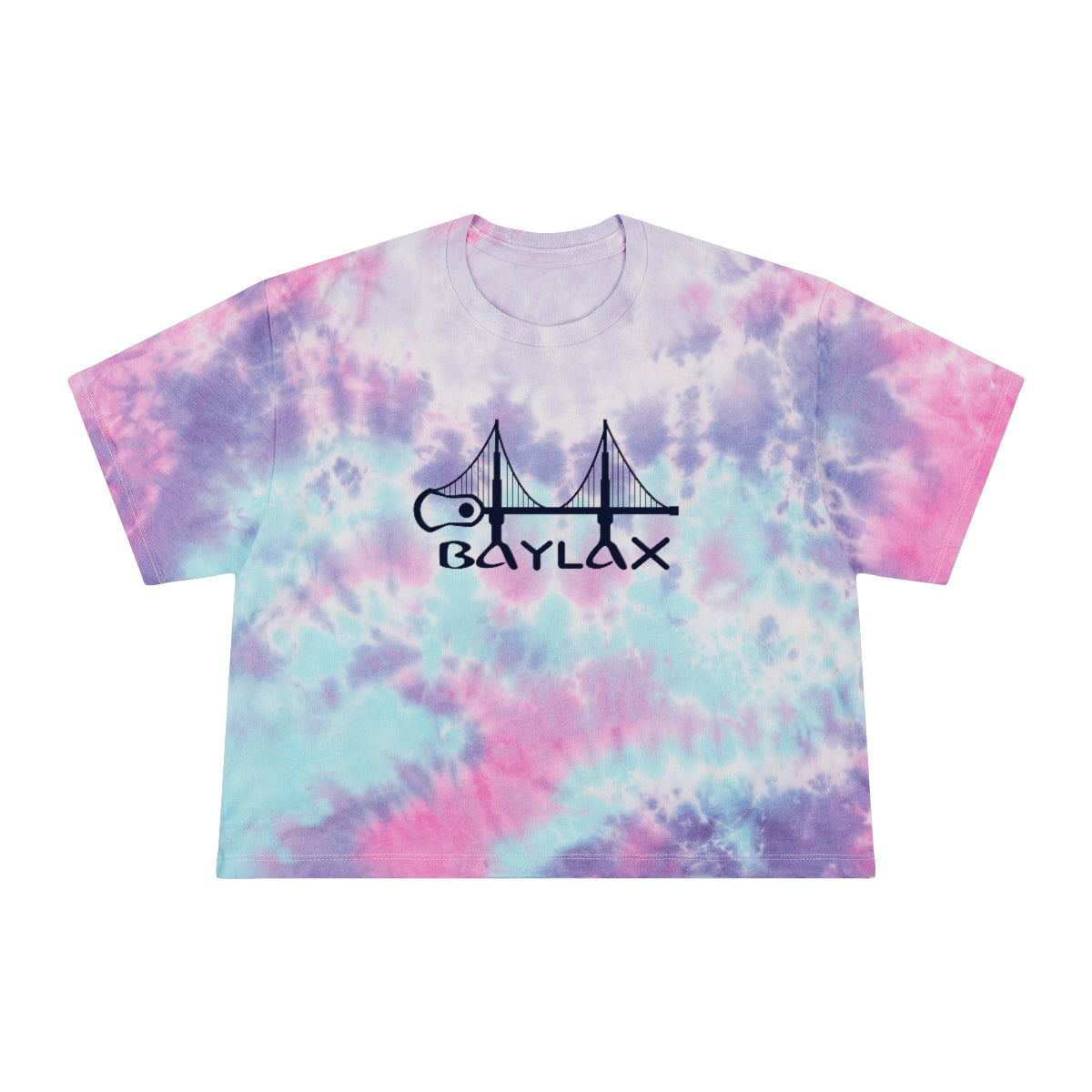 Women's BayLax Tie-Dye Crop Tee