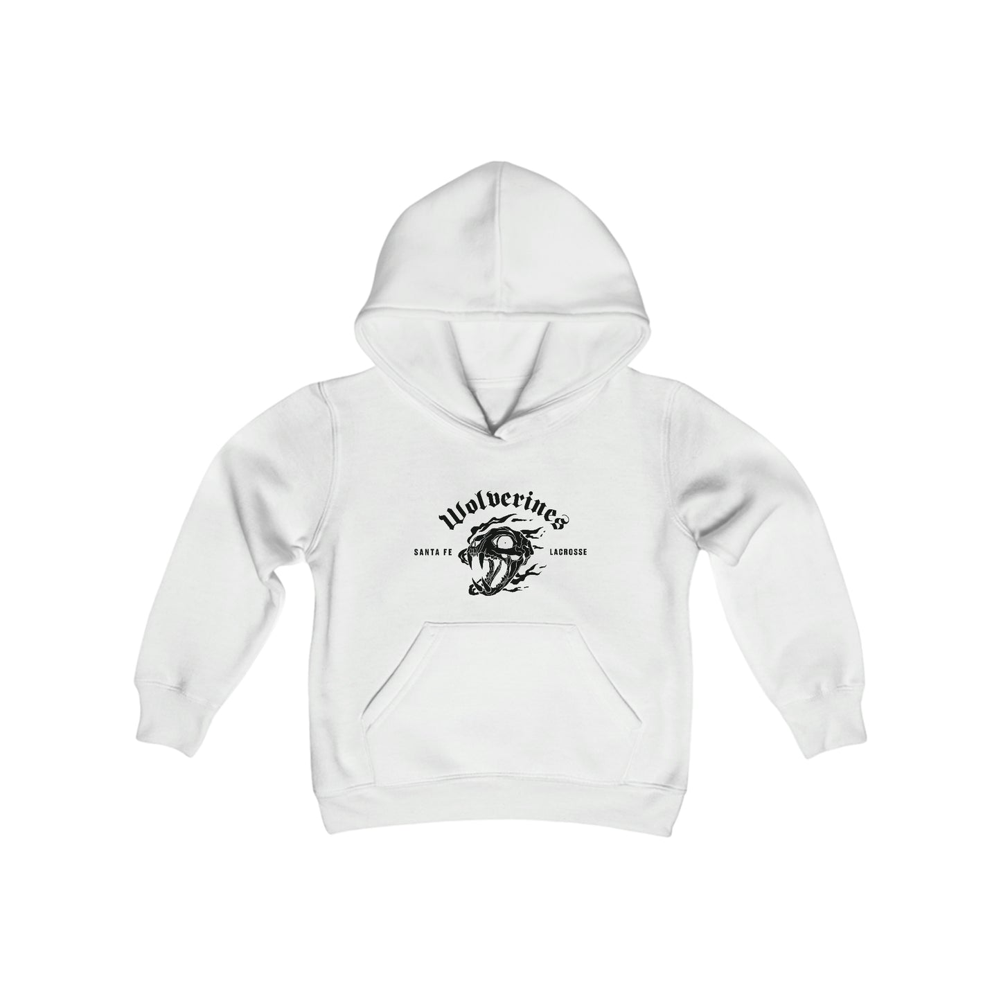 Youth Santa Fe Lacrosse Gildan Hoodie