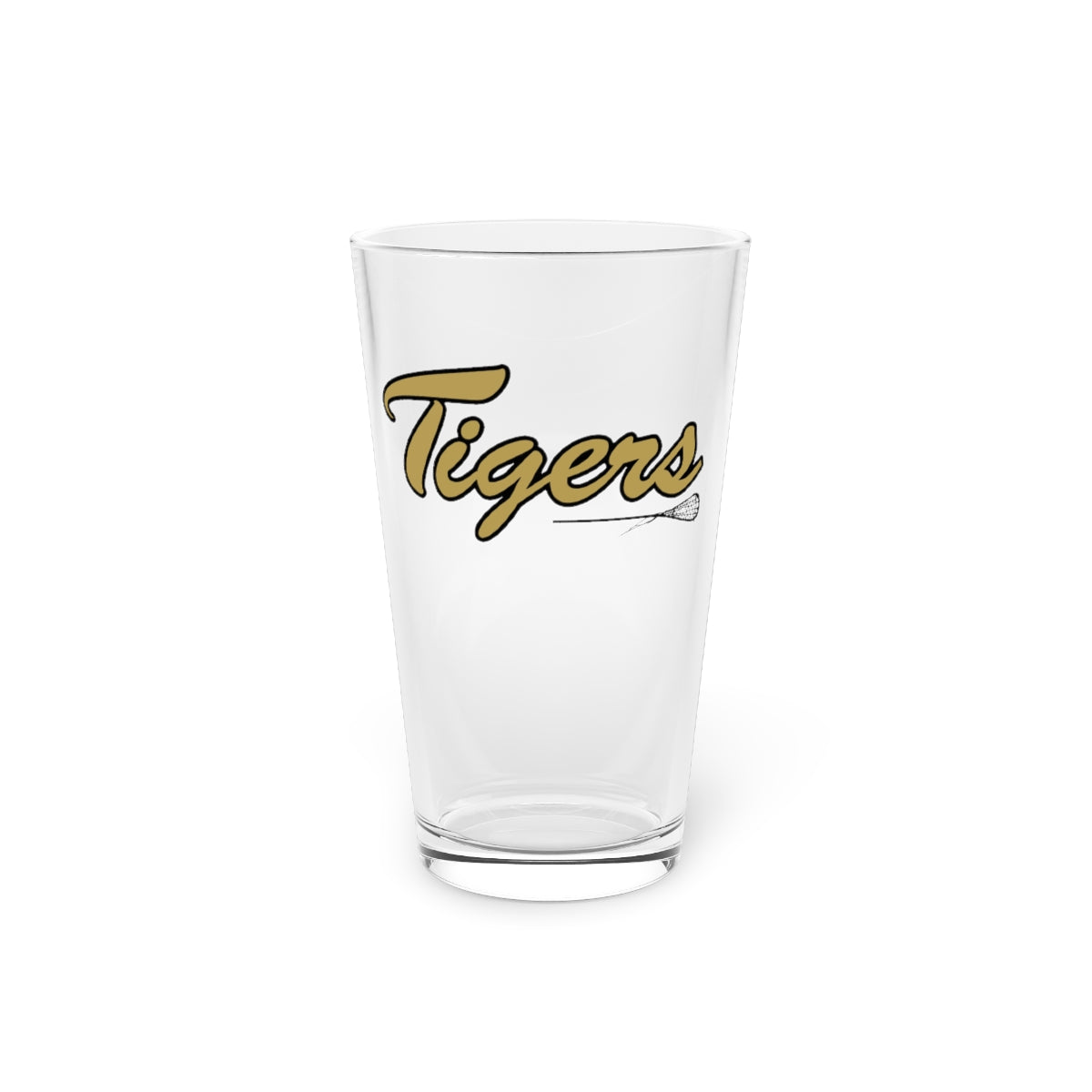 Drip Tigers Lacrosse Pint Glass - 16oz