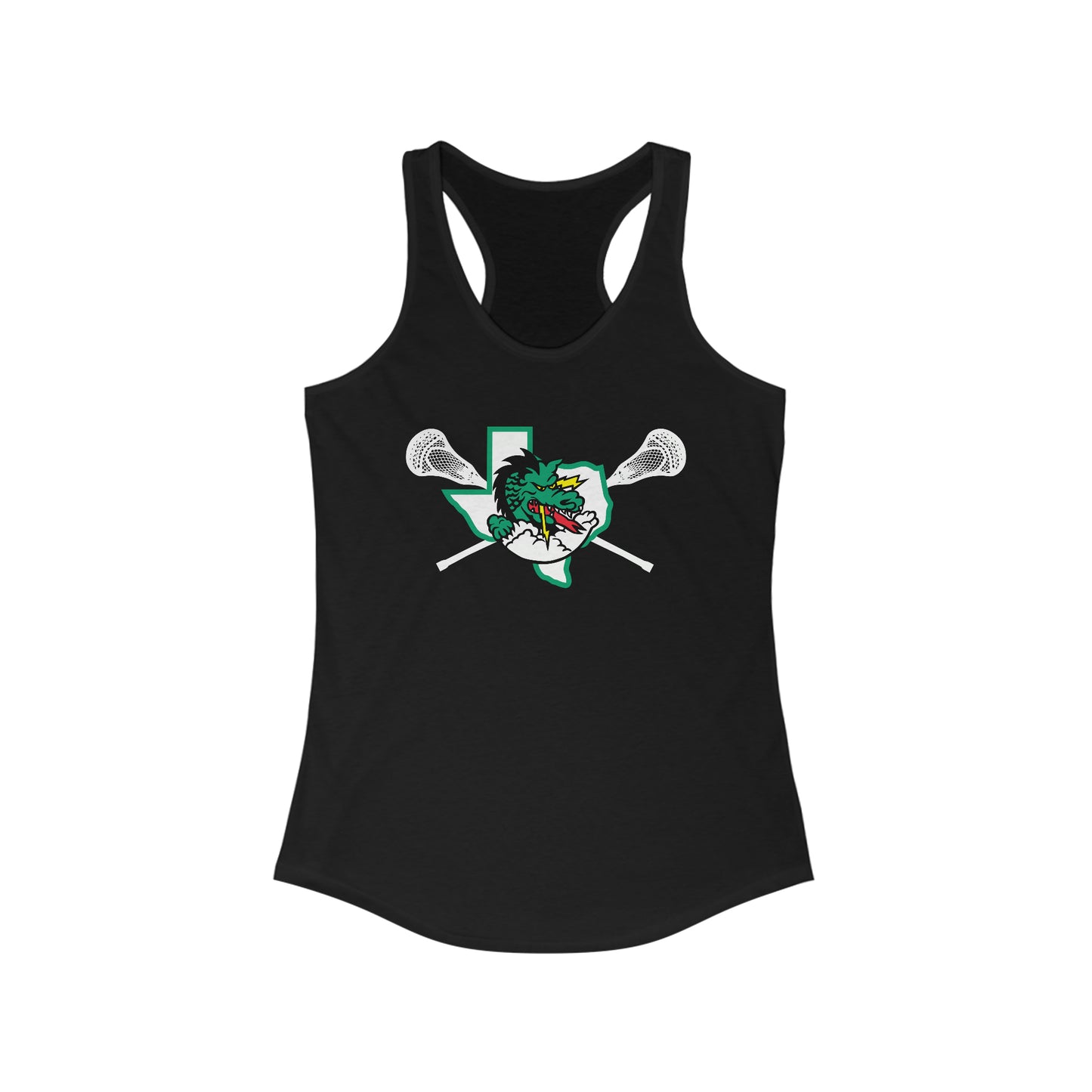 Women's Southlake Carroll Lacrosse Next Level Racerback Tank