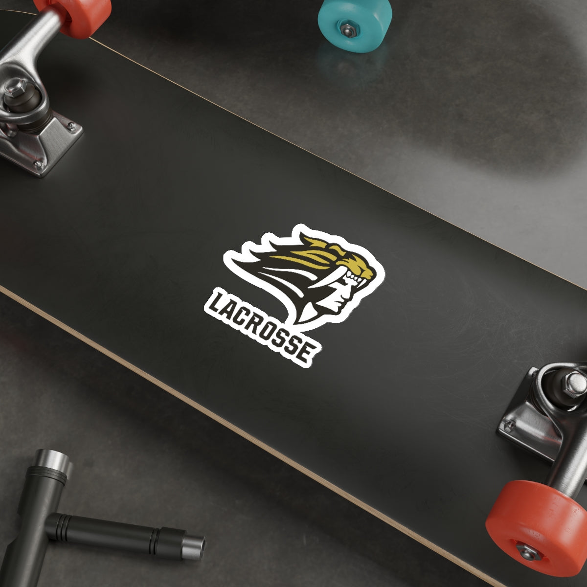Kuna Lacrosse Die-Cut Sticker