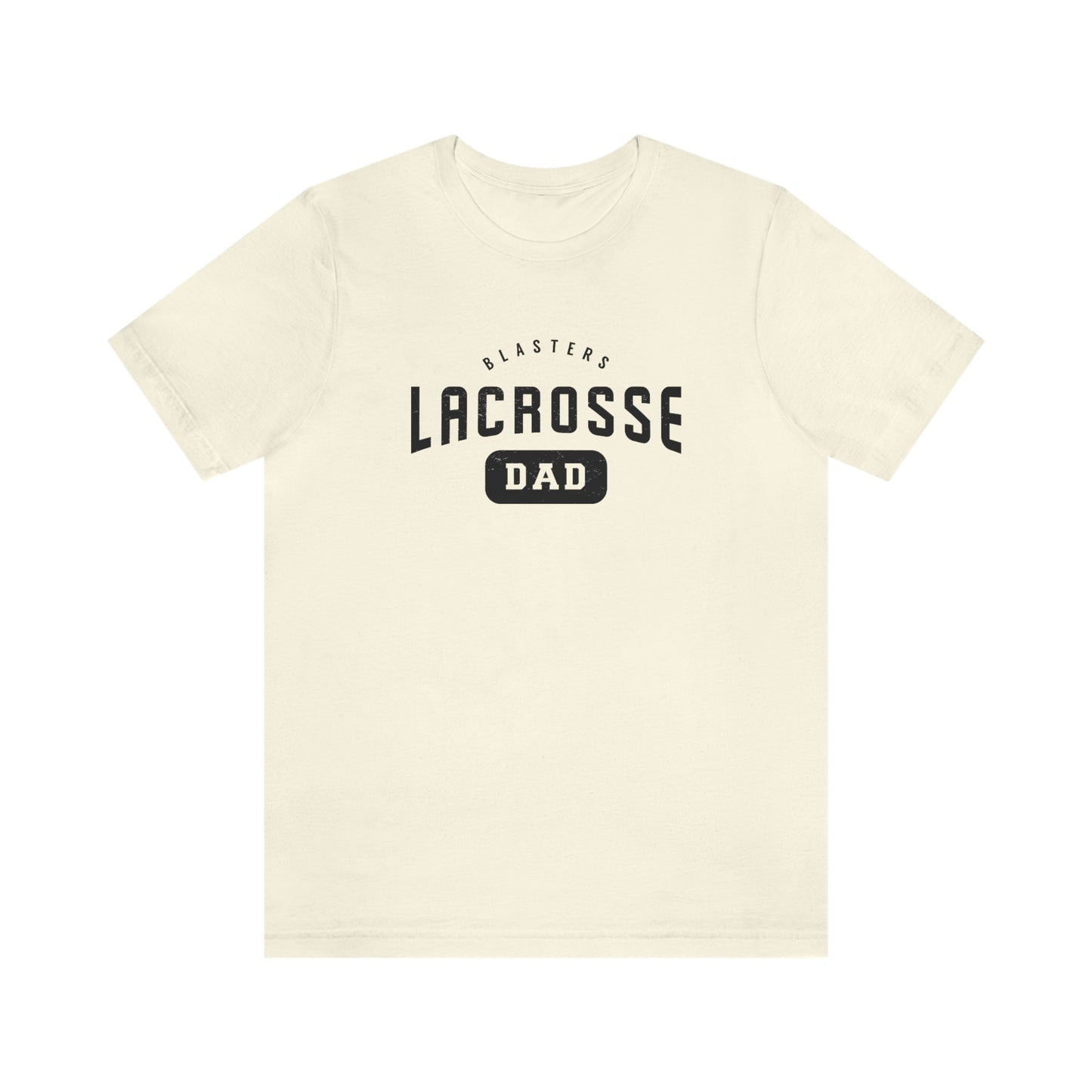 Adult Blasters MS Lacrosse Bella + Canvas Short Sleeve Cotton Tee - Dad